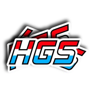 Decal Logo HGS 3 pcs