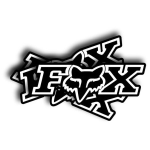 Aufkleber Fox (Schriftzug) 3 Stk.