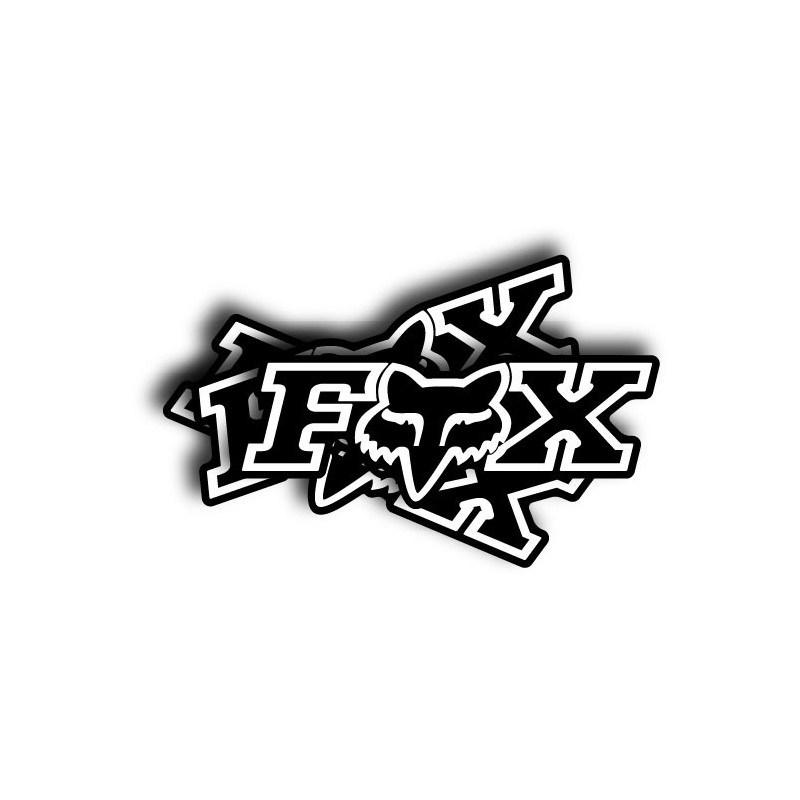 Adesivo Fox 3 pz
