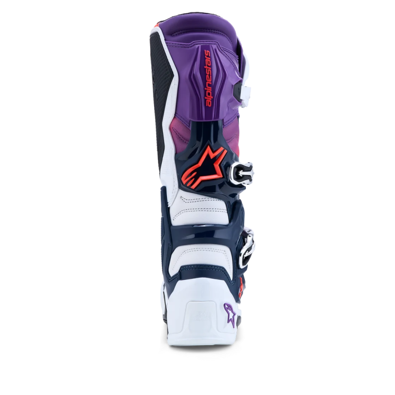 Stivali Alpinestars Tech 7 2025+ Purple White Dark Blue Red Fluo