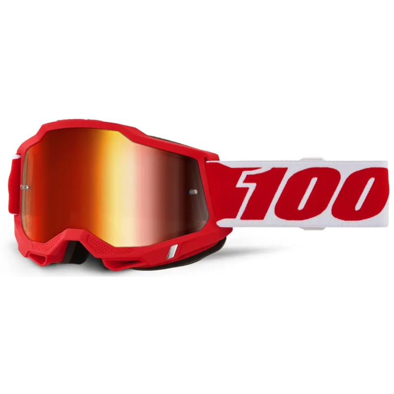Maschera 100% Accuri 2 RD001 Red Mirror Lens