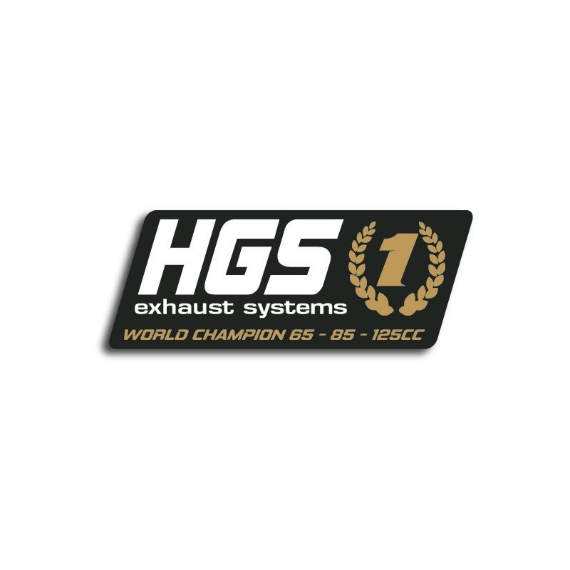 Autocollant Logo silencieux HGS