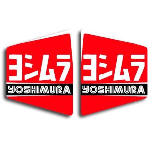 Adesivo Yoshimura silenziatore fondello carbonio