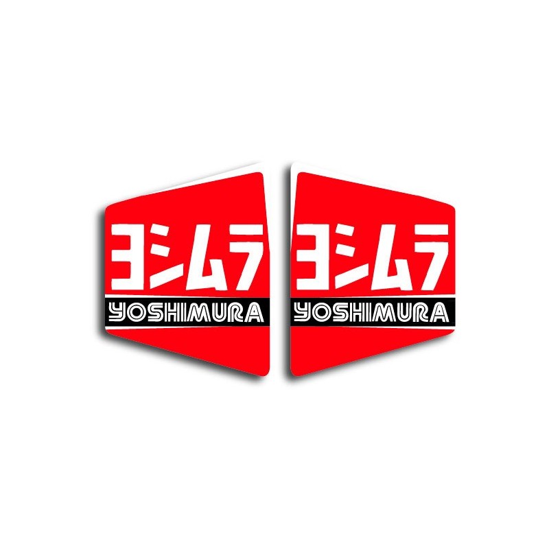 Adesivo Yoshimura silenziatore fondello carbonio