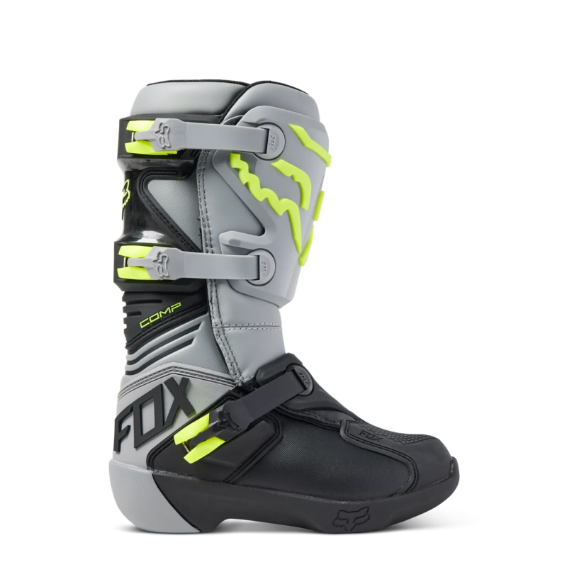 Boots FOX Youth Comp Steel Grey