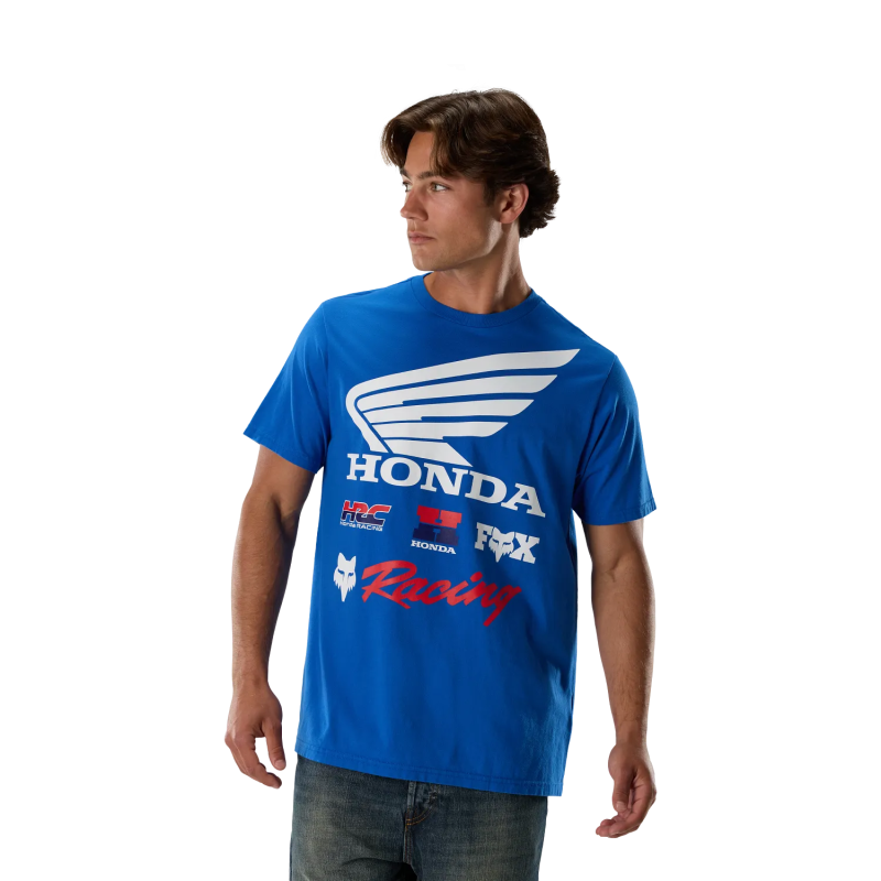 T-Shirt FOX Honda 195 Original Blue