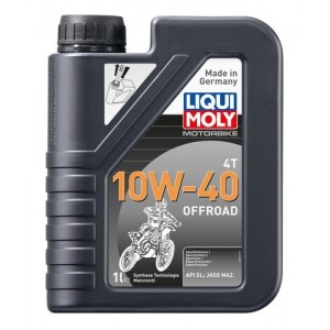 ENGINE OIL MOTORBIKE 4T 10W-40 SYNTHETIC TECHNOLOGY 1 LITER 36010464 Liqui Moly  Motocross Engine Oil