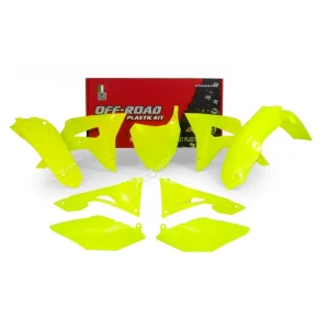 Kit plastiche Racetech Honda CRF250 2018 - CRF450 2017-018 Giallo Fluo R-KITCRF-GF0-599