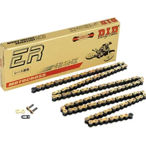 Catena trasmissione DID 428NZ colore oro passo 428 ( per 85cc cross ) 140 maglie 401248140