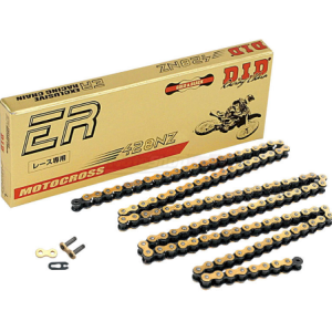 DID CHAIN 428 NZ NON-O'RING CHAIN - GOLD- 140 links 401248140 Did Chains