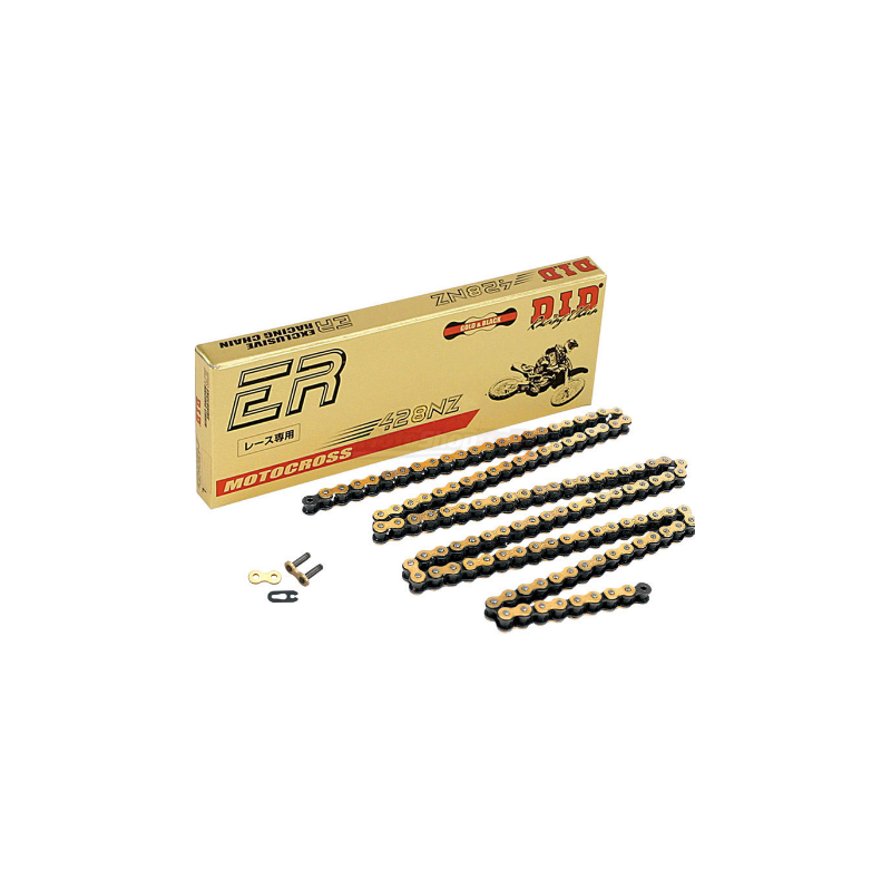 DID CHAIN 428 NZ NON-O'RING CHAIN - GOLD- 140 links 401248130 Did Ketten
