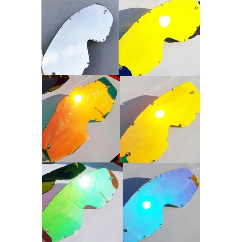 Mirror Lens Oakley - 100% - Scott - Pro Grip LENTOA100SCPR Compatibili - Aftermarket Motocross Brillen