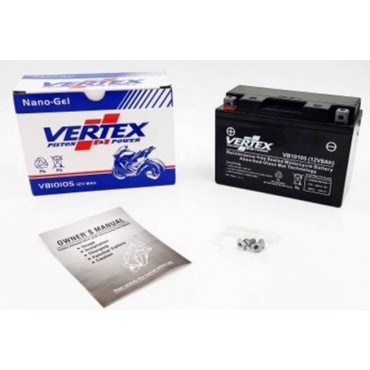 Batterie moto nano GEL Vertex 11-VB10104 ( YuasaYTZ5S ) 11-VB10104