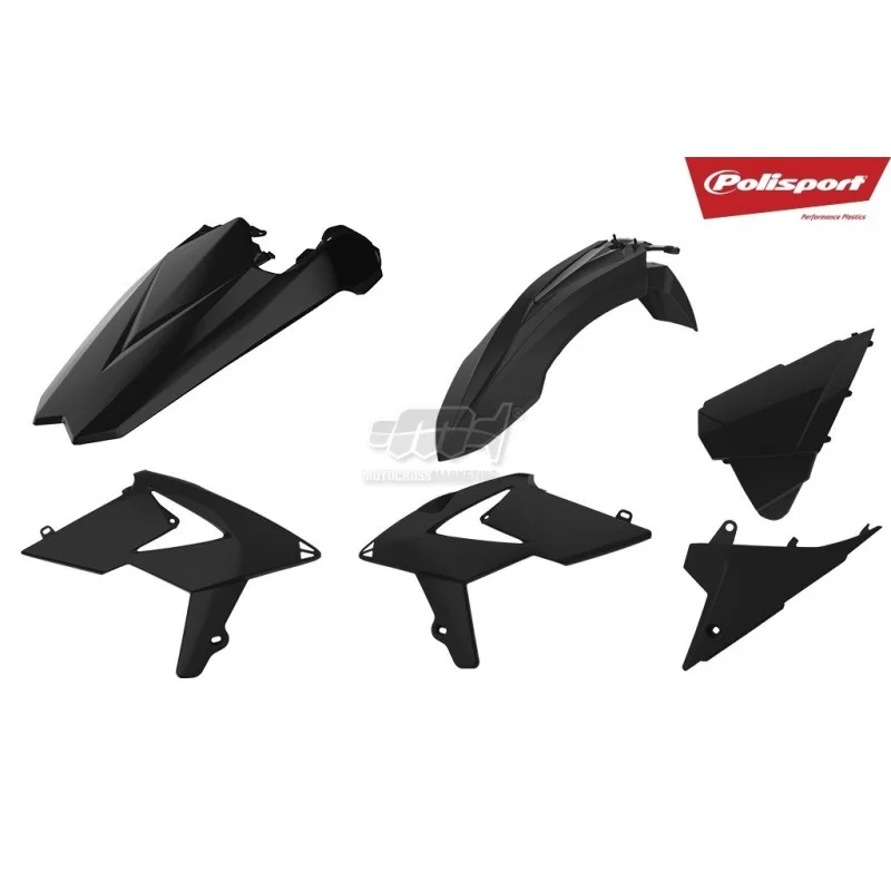 Plastic Kit Polisport Beta RR 250-300-350 18 Color black P90777 Polisport Plastic Kits