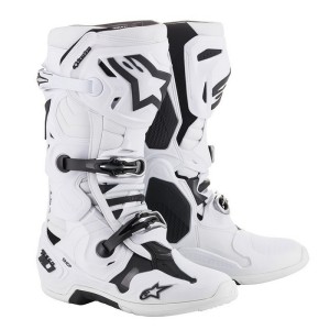 ALPINESTARS TECH 10 BOOT WHITE 1001920 Alpinestars Bottes cross