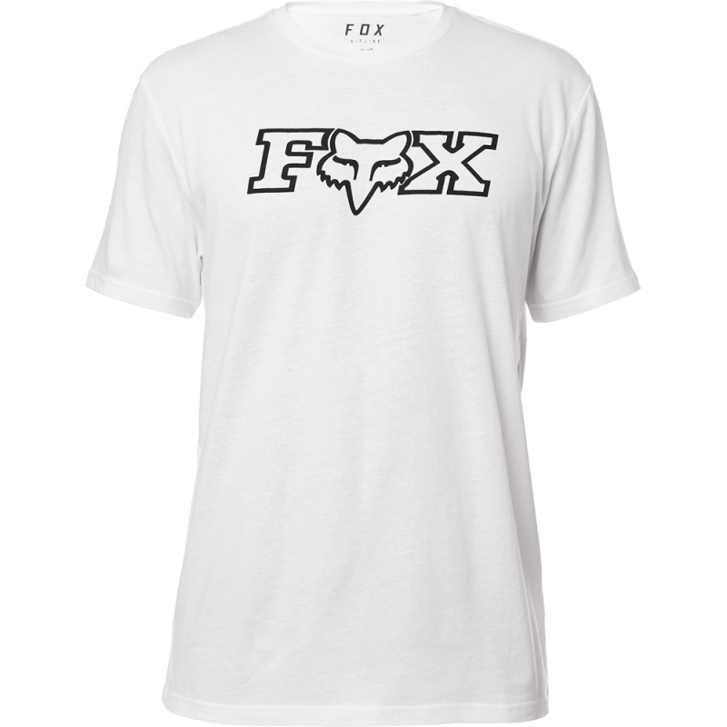 T-Shirt Fox Head SS Airline Tee White 21599-190 Fox T-shirts-tops