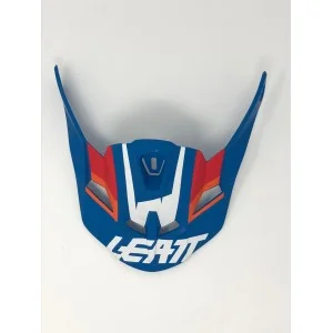 Helmet Peak Leatt 5.5 GPX V10 bluee-White PeakBlueWhite Leatt Casques pièces détachées