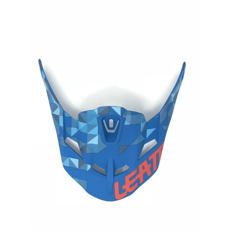 Visiera Ricambio Casco Leatt 4.5 GPX V22 Blu/Rosso PeakBlueRed