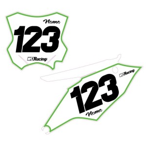 Number plates decal Kawasaki-Base Base-Kaw WD Graphics Kawasaki