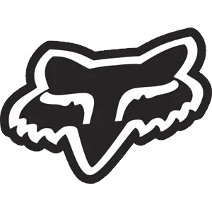 Decal Logo Fox 3 pz AdesFoxSing  Sponsoraufkleber