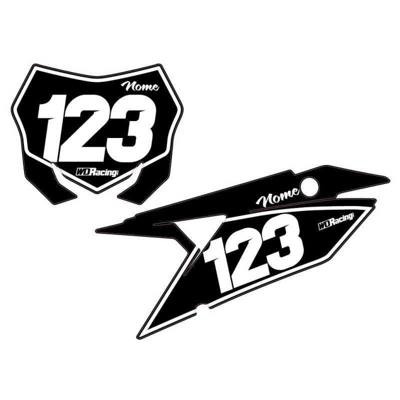 Number plates decal Suzuki-Base BASE-SUZ WD Graphics Suzuki