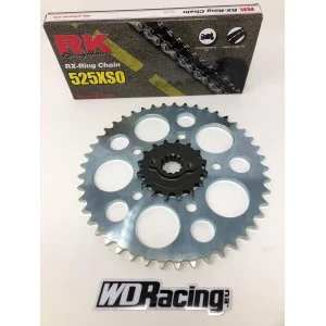 Kit Front & Rear Sprokets (45-16) with Chain CHT Honda Africa Twin XRV750 93-03 7589 RK CHAIN Chain and Sprocket Kits