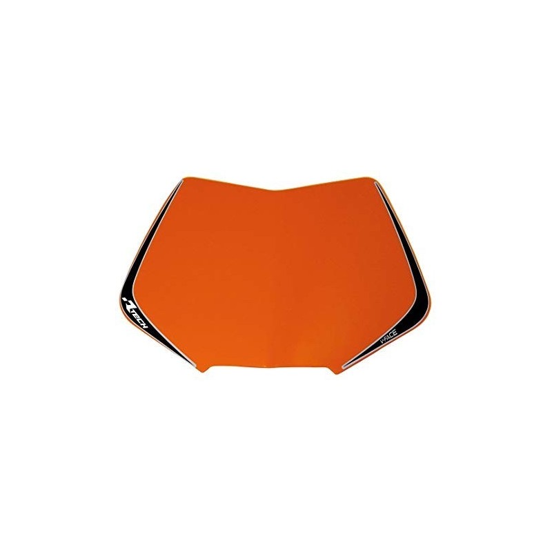 Ricambio tabella portanumero Portafaro V-Face Racetech R-TABMASK