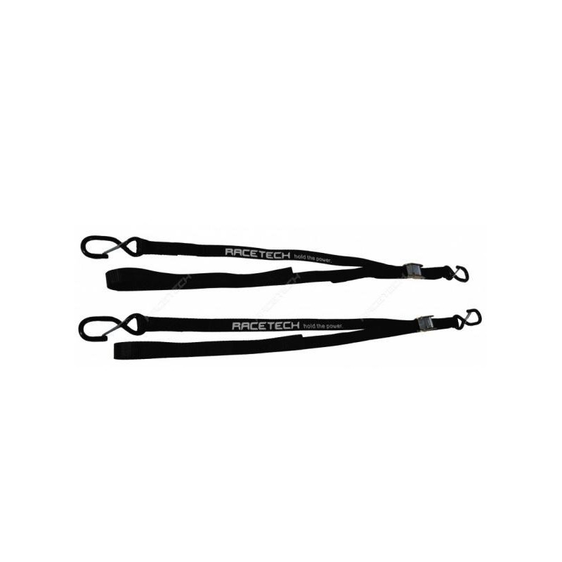 Tie Downs WithSafety Lock Wide 25mm Lenght 2MT Rtech R-CINGHIANR25 Racetech Transport moto