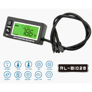 Contaore Multifuzione con Sensore Temperatura WDRCONTENMP
