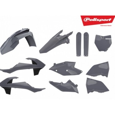Full Kit Plastiche KTM SX/SXF 016-018 Nardo Grey Polisport 90825