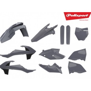 Full Kit Plastiche KTM SX/SXF 016-018 Nardo Grey Polisport P90825