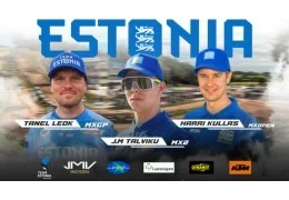 Motocross Delle Nazioni 2023: L'Estonia rivela il suo Team
