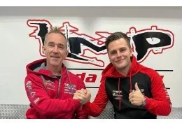 Davi Pootjes con KMP-Honda Racing