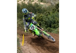 Romain Febvre come unico Rappresentante del Team KRT Kawasaki in Trentino