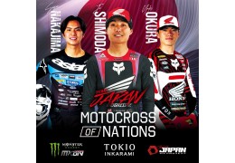 Motocross Delle Nazioni 2025: Il Giappone presenta la sua Squadra