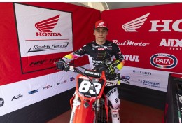 MXGP: Maxime Grau firma con il Team Maddii Honda ABF Italia